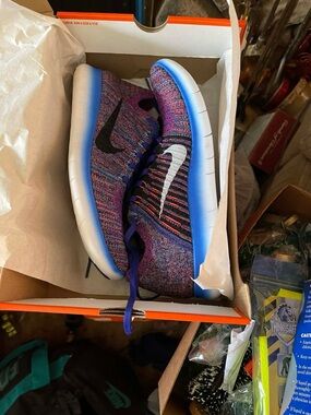 Nike Free Rn Flyknit  Running Shoes size 10